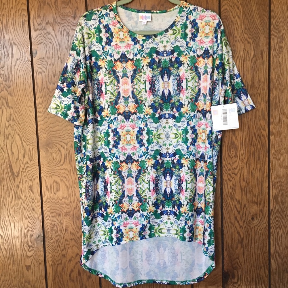 Spring Floral Tunic Top